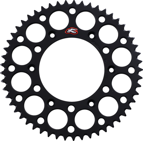 RENTHAL 154U-520-53GRBK Ultralight Rear Sprocket - Aluminum 53 Tooth Black Honda