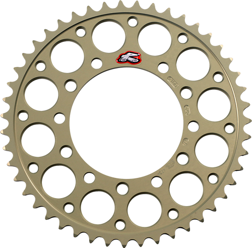 RENTHAL 210U-525-47P-HA Rear Sprocket - Aluminum 47 Tooth Suzuki/Yamaha