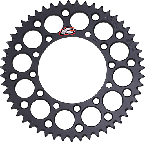 RENTHAL 191U-420-51GEBK Ultralight Rear Sprocket - Aluminum 51 Tooth Black Kawasaki