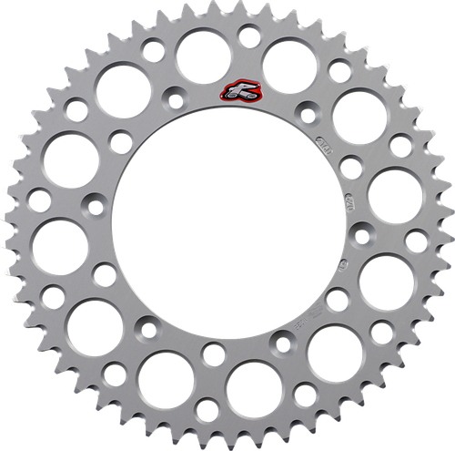 RENTHAL 216U-520-51GPSI Ultralight Rear Sprocket - Aluminum 51 Tooth Silver