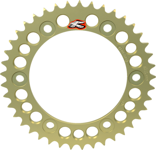 RENTHAL 478U-525-40P-HA Ultralight Rear Sprocket - Aluminum 40 Tooth Aprilia