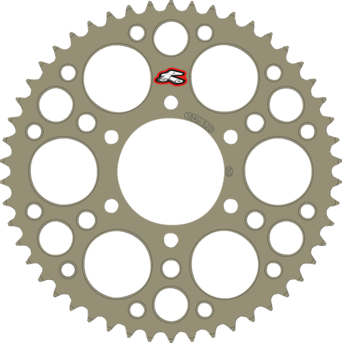 RENTHAL 184U-520-50P-HA Rear Sprocket - Aluminum 50 Tooth Kawasaki/Suzuki/Triumph/CF Moto