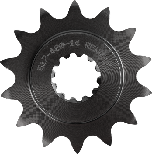 RENTHAL 517-420-14P Countershaft Sprocket - 14 Tooth Gas Gas/Husqvarna/KTM