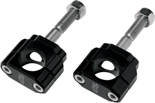 RENTHAL CL001 Rubber-Mounted Handlebar Clamp - 1-1/8" 5 mm Offset