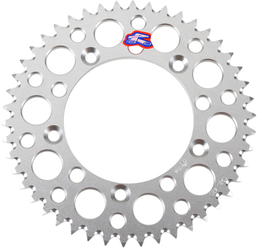 RENTHAL 192U-420-48GPSI Ultralight Rear Sprocket - Aluminum 48 Tooth Silver Gas Gas/Husqvarna/KTM
