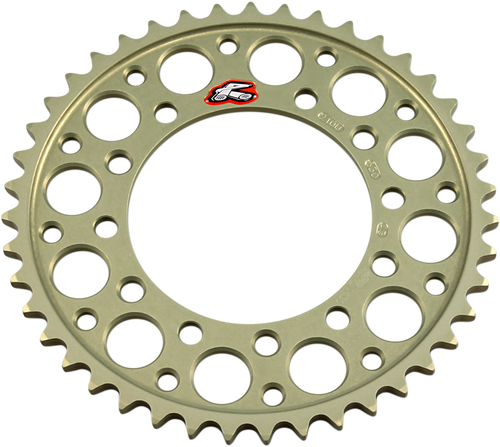 RENTHAL 210U-520-47P-HA Rear Sprocket - Aluminum 47 Tooth Suzuki/Yamaha/Kawasaki