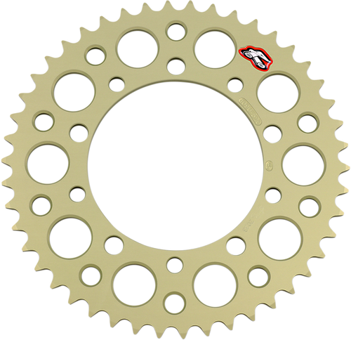 RENTHAL 409U-520-46P-HA Rear Sprocket - Aluminum 46 Tooth Suzuki