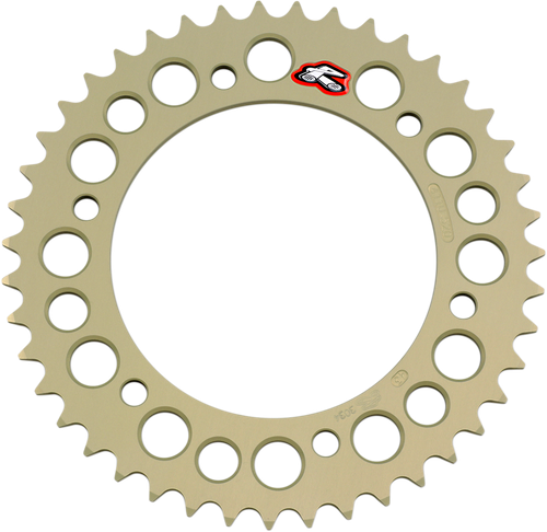 RENTHAL 411U-520-43P-HA Rear Sprocket - Aluminum 43 Tooth Honda