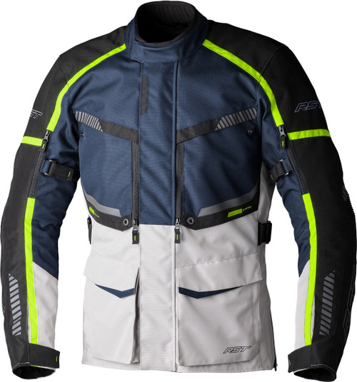 RST 103198NVY-52 MAVERICK EVO CE JACKET NAVY/SILVER TEXTILE 4XL