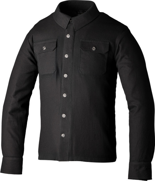 RST 102115BLK-40 LUMBERJACK CE SHIRT PLAIN/BLACK/CHECK SM