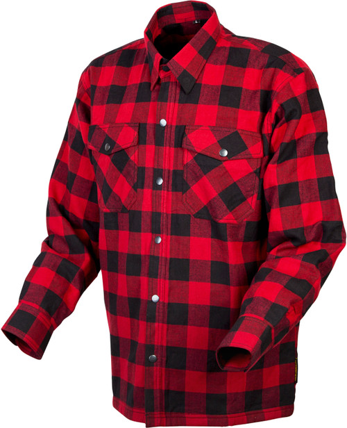 SCORPION EXO 13203-7 COVERT MOTO FLANNEL RED/BLACK 2X