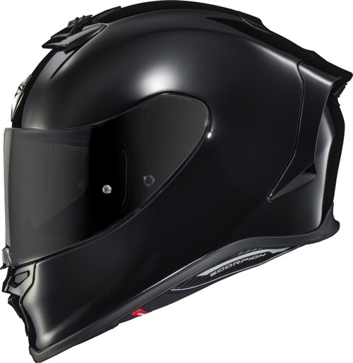 SCORPION EXO R1-0034 EXO-R1 AIR FULL FACE HELMET GLOSS BLACK MD