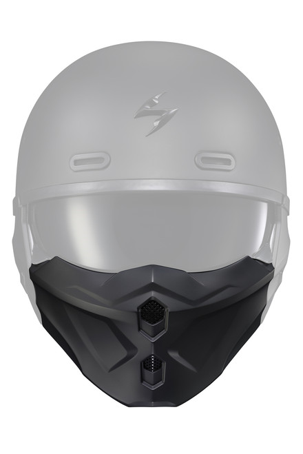 SCORPION EXO 52-730-04 COVERT X FACE MASK 'X' MATTE BLACK