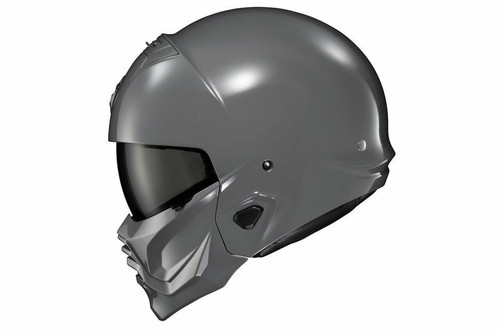 SCORPION EXO CV2-0047 COVERT 2 OPEN-FACE HELMET CEMENT GREY 2X