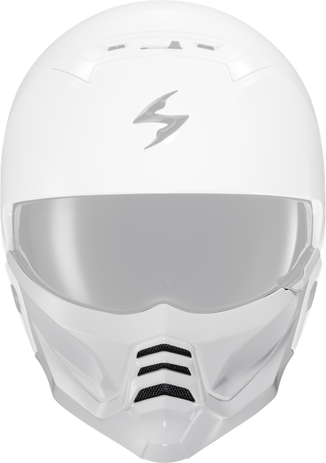 SCORPION EXO 52-CV2-06 COVERT 2 FACE MASK GLOSS WHITE XL-3X