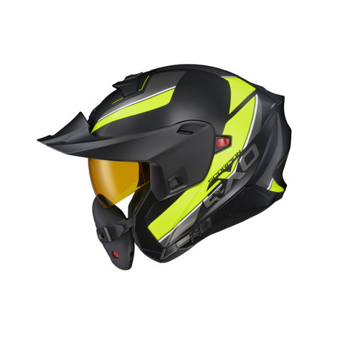 SCORPION EXO 93-1033-SD EXO-GT930 COLD WEATHER HELMET MODULUS HI-VIS SM (DUAL PANE)