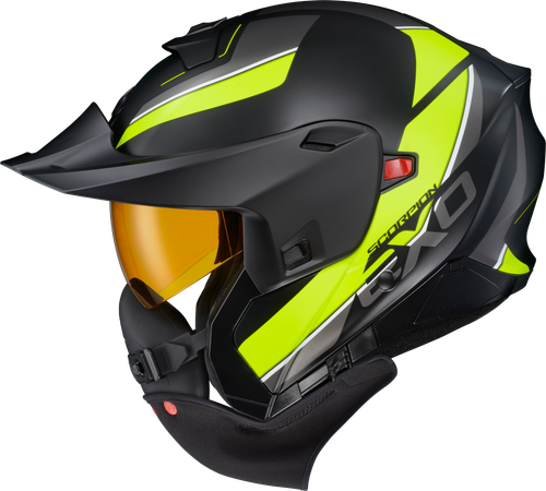SCORPION EXO 93-1034-EC EXO-GT930 COLD WEATHER HELMET MODULUS HI-VIS MD (ELECTRIC)