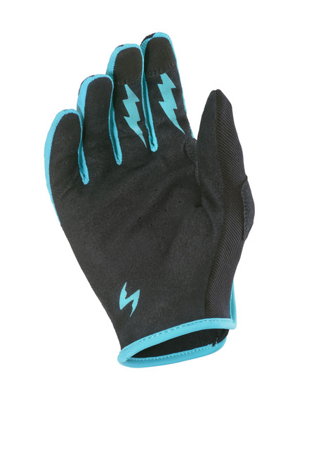 SCORPION EXO G44-067 AIR-STRETCH GLOVES CHARGE BLACK/TEAL 2X