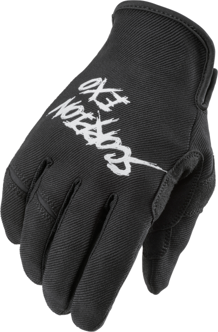 SCORPION EXO G46-038 AIR-STRETCH GLOVES GRIND BLACK/WHITE 3X
