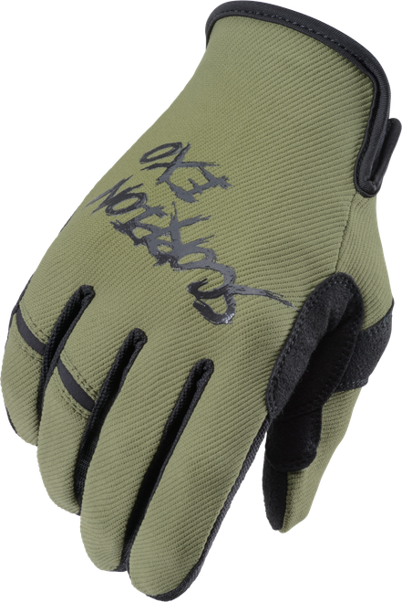 SCORPION EXO G46-097 AIR-STRETCH GLOVES GRIND OLIVE/COAL 2X