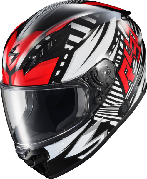 SCORPION EXO 43-1135 EXO-R430 FULL-FACE HELMET HEAD TRIP RED LG