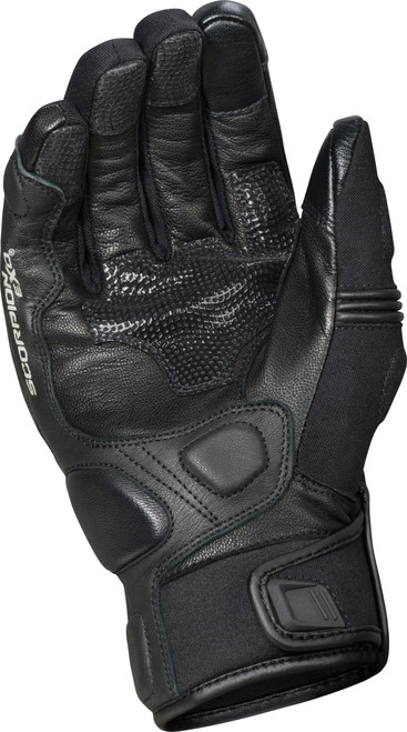 SCORPION EXO G38-137 TEMPEST SHORT GLOVES BLACK 2X