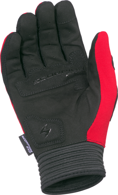 SCORPION EXO G23-114 SKRUB II GLOVES RED MD