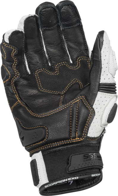 SCORPION EXO G39-047 SGS MK III GLOVES WHITE/BLACK 2X