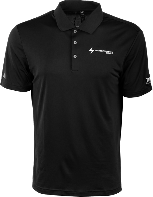 SCORPION EXO 99-71542X SCORPION POLO BLACK/WHITE 2X