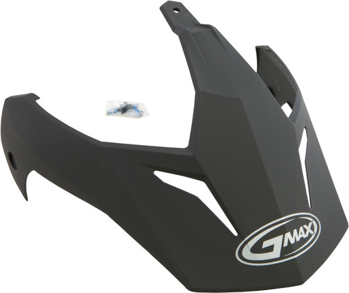 GMAX G011070 VISOR W/SCREWS MATTE BLACK GM-11