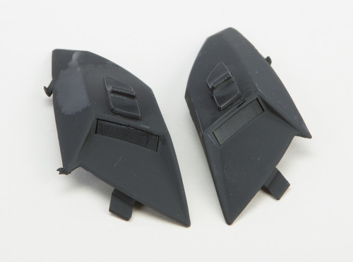 GMAX G077005 TOP FRONT VENTS LEFT/RIGHT MATTE BLACK OF-77