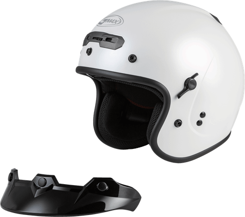 GMAX G1320088 GM-32 OPEN-FACE HELMET PEARL WHITE 2X