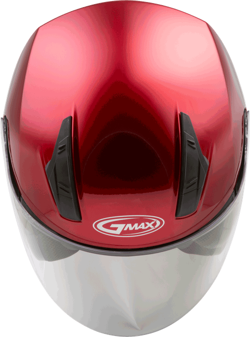 GMAX G317093N OF-17 OPEN-FACE HELMET CANDY RED XS