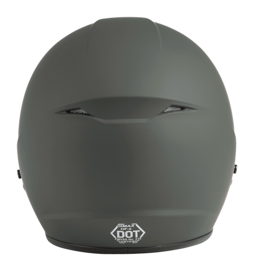 GMAX G1020717 OF-2 OPEN-FACE HELMET MATTE GREEN XL