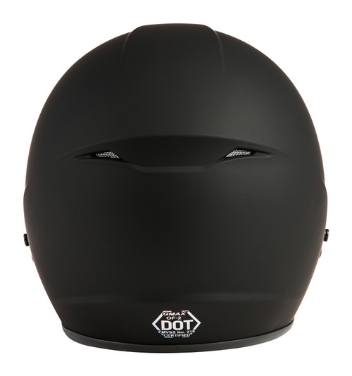 GMAX G1020078 OF-2 OPEN-FACE HELMET MATTE BLACK 2X