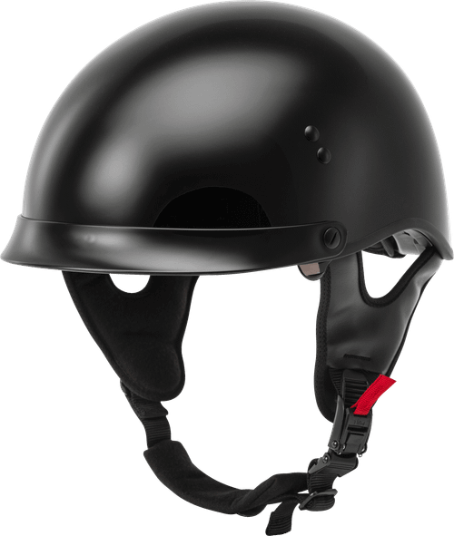 GMAX H9650023 HH-65 HALF HELMET FULL DRESSED BLACK XS