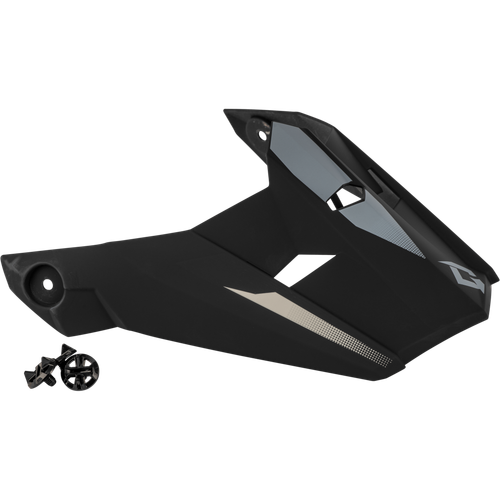 GMAX G0464422 MX-46 COMPOUND VISOR MATTE BLACK/GREY/WHITE YS-YL