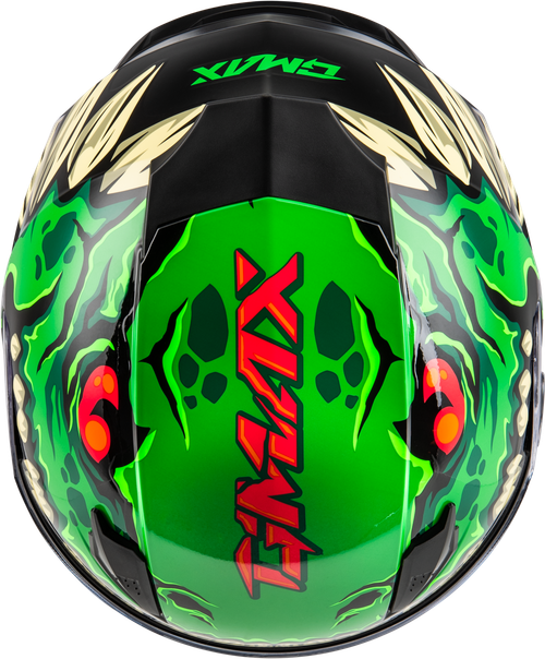 GMAX F1499052 YOUTH GM-49Y DRAX HELMET GREEN YL