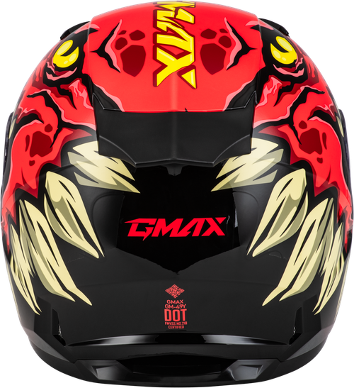 GMAX F1499371 YOUTH GM-49Y DRAX HELMET RED YM