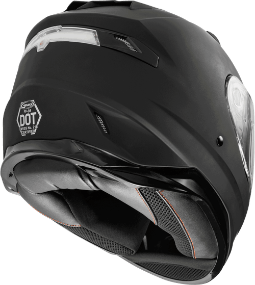 GMAX F1980077 FF-98 FULL-FACE HELMET MATTE BLACK XL