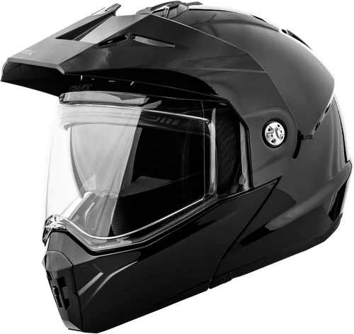 GMAX M1740026R MD-74 SOLID HELMETS BLACK LG