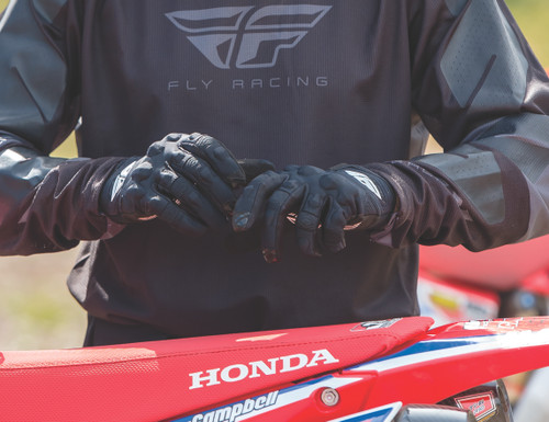 FLY RACING 370-67007 PATROL XC LITE GLOVES BLACK SZ 07