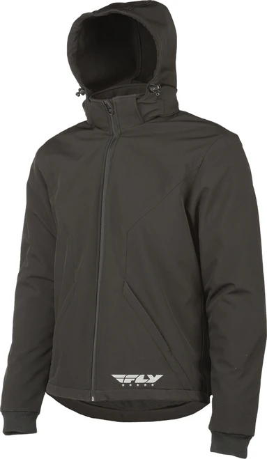 FLY RACING #6265 477-2009~6 ARMORED TECH HOODIE BLACK 2X