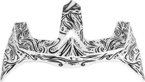 FLY RACING 73-88453 REVOLT REAR SPOILER INK & NEEDLE WHITE