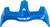 FLY RACING 73-88456 REVOLT REAR SPOILER LIBERATOR BLUE/HI-VIS