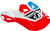 FLY RACING 73-47203S FORMULA VISOR RED/WHITE/BLUE YL-SM