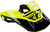 FLY RACING 73-47204S FORMULA VISOR BLACK/HI-VIS YL-SM