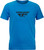 FLY RACING 352-0663YL YOUTH FLY F-WING TEE TURQUOISE YL