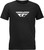 FLY RACING 352-0667YL YOUTH FLY F-WING TEE BLACK YL