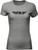 FLY RACING 356-0363M WOMEN'S FLY CORPORATE TEE DARK GREY HEATHER MD
